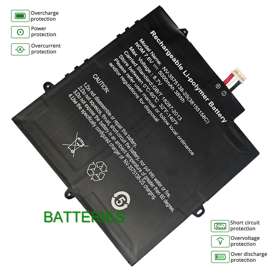 NOTEBOOK 38155158P battery
