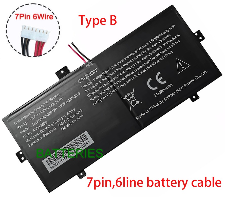 MEDION MLP3592106P-2P battery