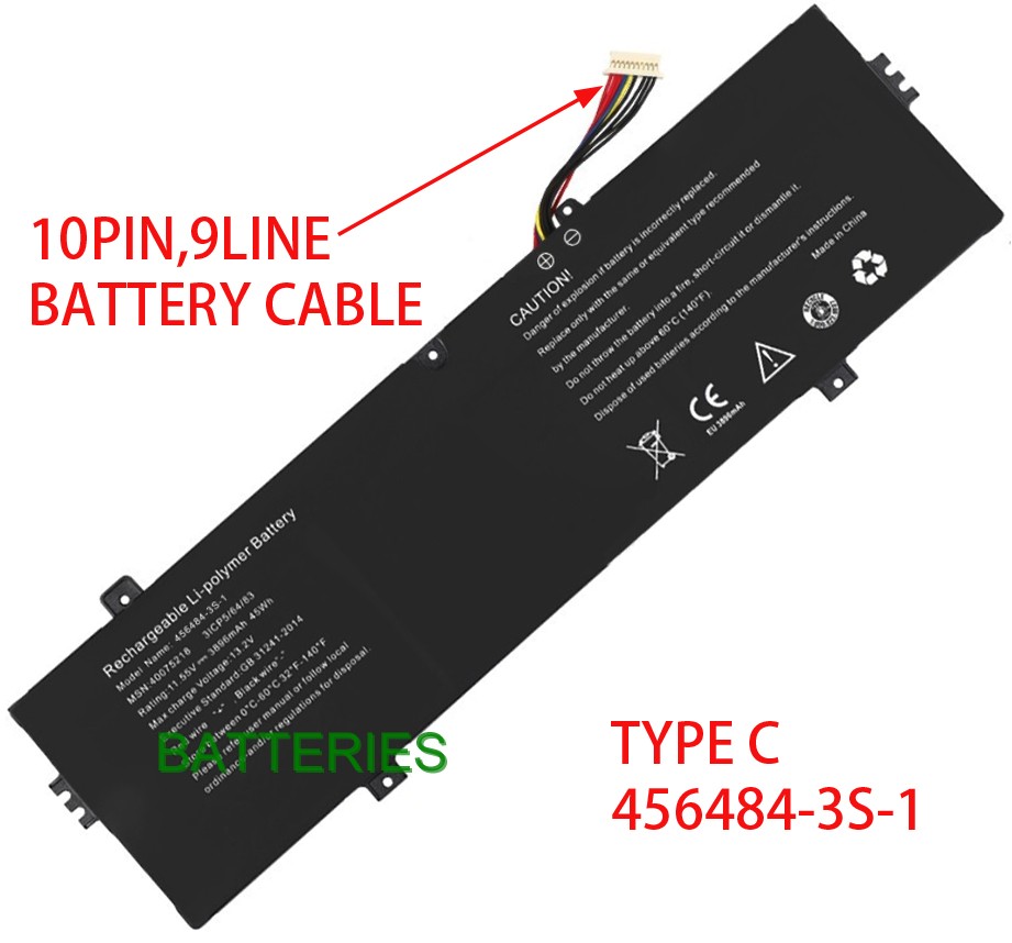 MEDION Akoya E16401 MD62267 battery