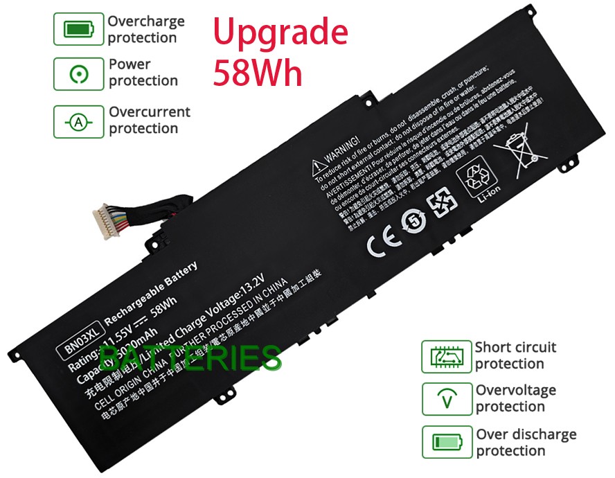 HP ENVY X360 13-AY0000 battery