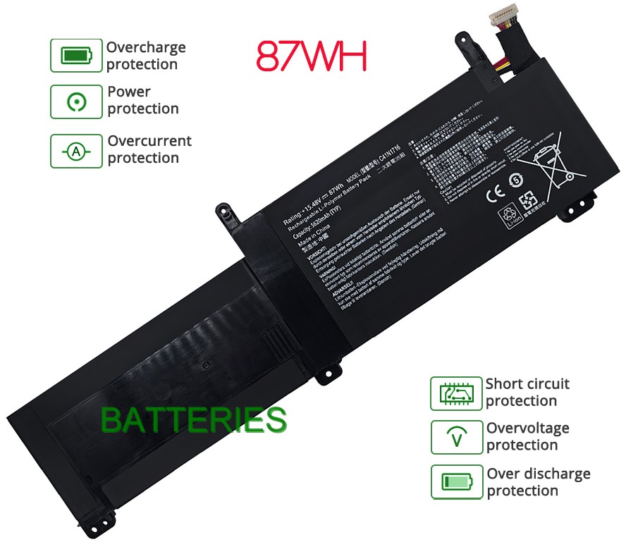 Asus ROG STRIX GL703GS-EE066 battery