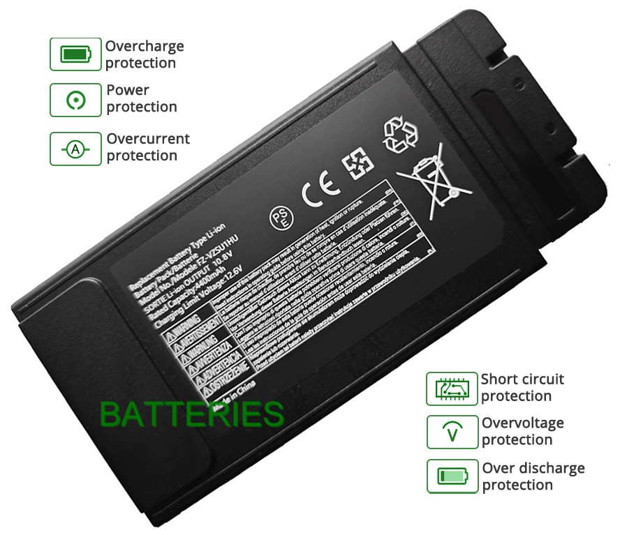 PANASONIC FZ-VSD55151W battery