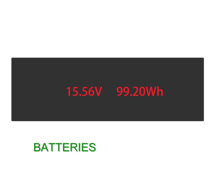 GIGABYTE AORUS 16X ASG-53USC64SH battery