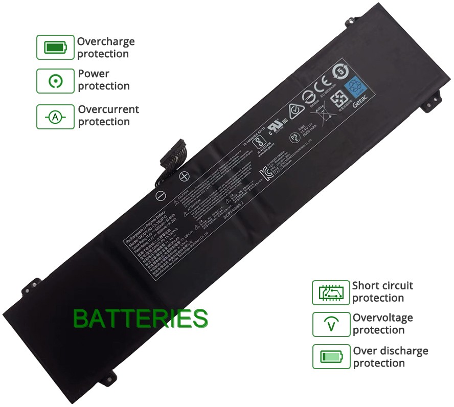 GETAC GLIDK-03-17-3S2P-0 battery
