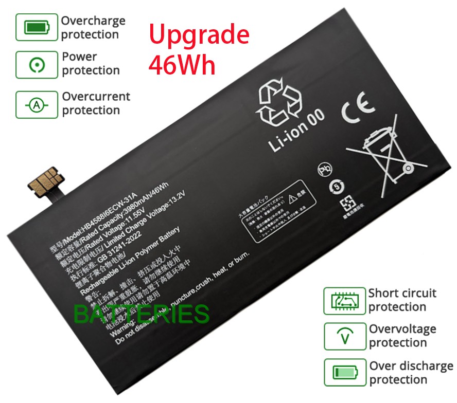 HUAWEI HB458816ECW-31A battery