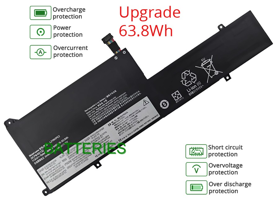 LENOVO IdeaPad Flex 5 16IRU8-82Y10000FR battery