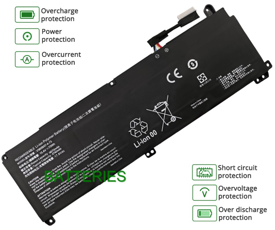 SAGER V370SNDQ battery