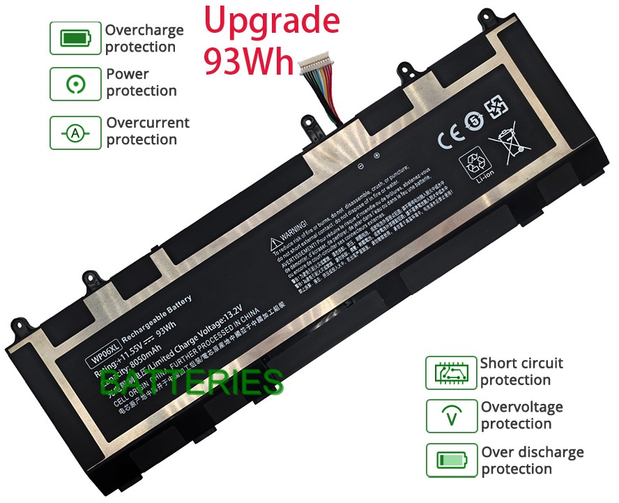 HP ZBOOK FIREFLY 16 G10 battery